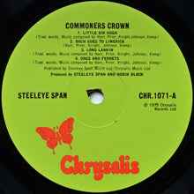 Load image into Gallery viewer, Steeleye Span : Commoners Crown (LP, Album)