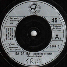 Load image into Gallery viewer, Trio : Da Da Da (7", Single, Red)