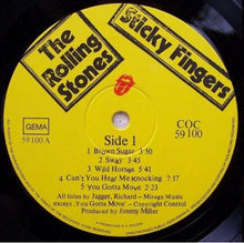 Load image into Gallery viewer, The Rolling Stones : Sticky Fingers (LP, Album, RE, Zip)