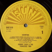 Load image into Gallery viewer, Johnny Cash & The Tennessee Two : Show Time (LP, Comp)