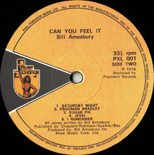 Load image into Gallery viewer, Bill Amesbury : Can You Feel It (LP, Album)