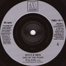 Load image into Gallery viewer, Boyz II Men : End Of The Road (7", Single, Sil)