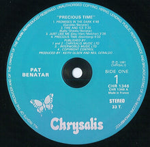 Load image into Gallery viewer, Pat Benatar : Precious Time (LP, Album)
