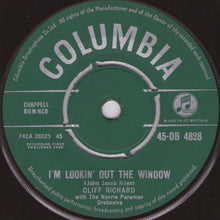 Load image into Gallery viewer, Cliff Richard : I'm Lookin' Out The Window / Do You Want To Dance (7", Single)