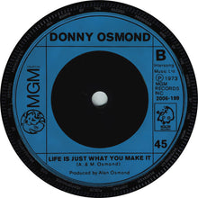 Load image into Gallery viewer, Donny Osmond : The Twelfth Of Never (7", Single, Sol)
