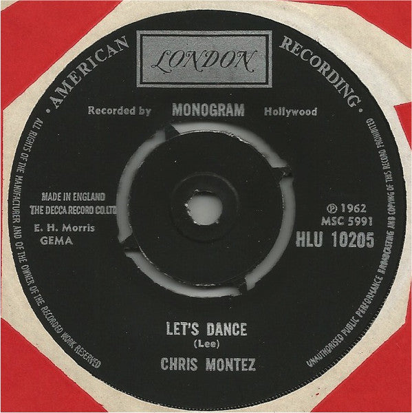 Chris Montez - Lets Dance and Have Some Kinda Fun (Vinyle Usagé)