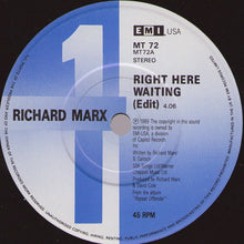 Load image into Gallery viewer, Richard Marx : Right Here Waiting (7", Single, Pap)