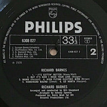 Load image into Gallery viewer, Richard Barnes : Richard Barnes (LP, Album)