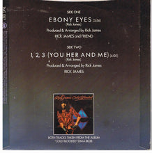 Load image into Gallery viewer, Rick James + Smokey Robinson : Ebony Eyes (7", Single)