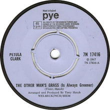 Load image into Gallery viewer, Petula Clark : The Other Man's Grass Is Always Greener / At The Crossroads (7", Single, Pus)