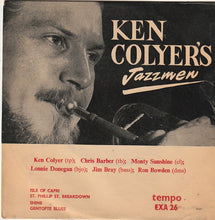 Load image into Gallery viewer, Ken Colyer's Jazzmen : Ken Colyer's Jazzmen (7", EP)