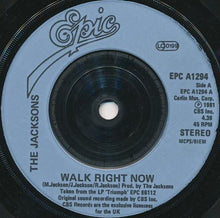Load image into Gallery viewer, The Jacksons : Walk Right Now (7", Single, Blu)