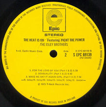Load image into Gallery viewer, The Isley Brothers : The Heat Is On Featuring: Fight The Power (LP, Album)