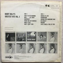 Load image into Gallery viewer, Buddy Holly : Buddy Holly's Greatest Hits Volume Two (LP, Comp, RE)