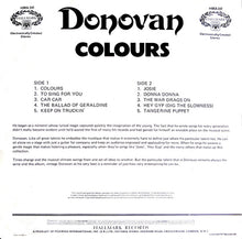 Load image into Gallery viewer, Donovan : Colours (LP, Comp)