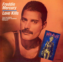 Load image into Gallery viewer, Freddie Mercury : Love Kills (7", Single, Pap)