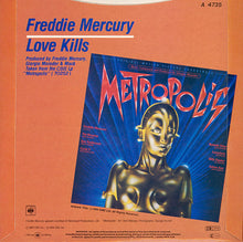 Load image into Gallery viewer, Freddie Mercury : Love Kills (7", Single, Pap)