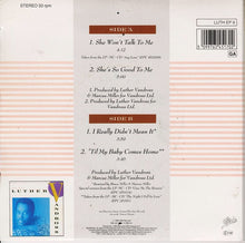 Load image into Gallery viewer, Luther Vandross : She Won't Talk To Me (7", EP, Gat)