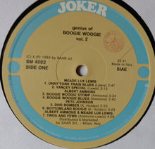 Load image into Gallery viewer, Albert Ammons - Pete Johnson, Meade "Lux" Lewis : Genius Of Boogie Woogie (Vol. 2) (LP, Comp)