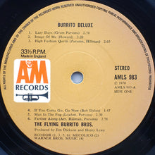 Load image into Gallery viewer, The Flying Burrito Bros.* : Burrito Deluxe (LP, Album)