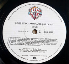 Load image into Gallery viewer, Devo : Q: Are We Not Men? A: We Are Devo! (LP, Album)
