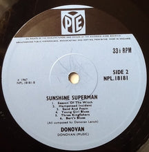 Load image into Gallery viewer, Donovan : Sunshine Superman (LP, Mono)