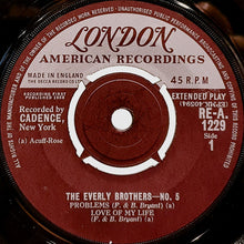 Load image into Gallery viewer, The Everly Brothers* : The Everly Brothers No.5 (7", EP, RP)