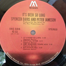 Load image into Gallery viewer, Spencer Davis And Peter Jameson : It's Been So Long (LP, Album)