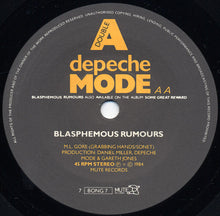 Load image into Gallery viewer, Depeche Mode : Blasphemous Rumours / Somebody (7", Single)