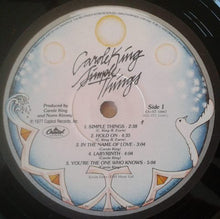 Load image into Gallery viewer, Carole King : Simple Things (LP, Album)