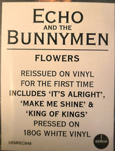 Load image into Gallery viewer, Echo & The Bunnymen : Flowers (LP, Album, RE, Whi)