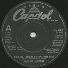 Load image into Gallery viewer, Freddie Jackson : Rock Me Tonight (For Old Times Sake) (7", Single, Pap)