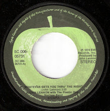 Load image into Gallery viewer, John Lennon : Whatever Gets You Thru' The Night (7", Single)