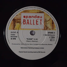 Load image into Gallery viewer, Spandau Ballet : Raw (7", Single)