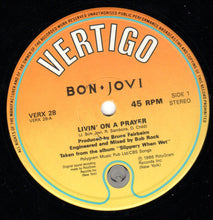 Load image into Gallery viewer, Bon Jovi : Livin' On A Prayer (12", Single)