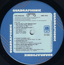 Load image into Gallery viewer, Carpenters : The Singles 1969-1973 (LP, Comp, Quad, San)