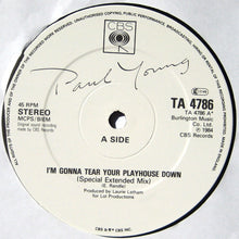 Load image into Gallery viewer, Paul Young : I'm Gonna Tear Your Playhouse Down (Special Extended Mix) (12", Single)
