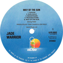 Load image into Gallery viewer, Jade Warrior : Way Of The Sun (LP, Album)