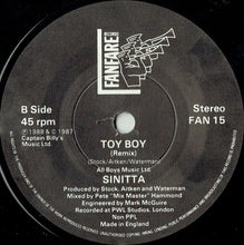 Load image into Gallery viewer, Sinitta : Cross My Broken Heart (Remix) (7", Single, Glo)