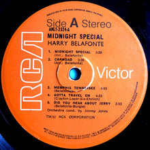 Load image into Gallery viewer, Harry Belafonte : The Midnight Special (LP, Album, RE)