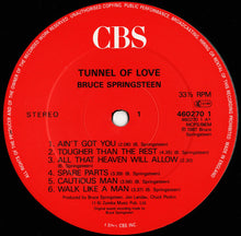 Load image into Gallery viewer, Bruce Springsteen : Tunnel Of Love (LP, Album)
