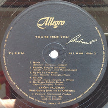 Load image into Gallery viewer, Sarah Vaughan : You're Mine You (LP, Album)