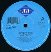 Load image into Gallery viewer, Billy Ocean : Licence To Chill (12")
