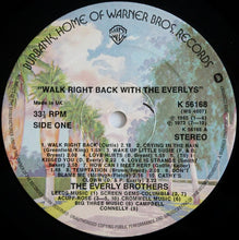 Load image into Gallery viewer, Everly Brothers : Walk Right Back With The Everlys (20 Golden Hits) (LP, Comp)