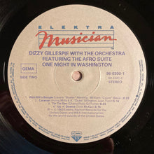 Load image into Gallery viewer, Dizzy Gillespie With The Orchestra (4) : One Night In Washington (LP, Album)