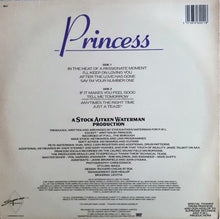 Load image into Gallery viewer, Princess : Princess (LP, Album)