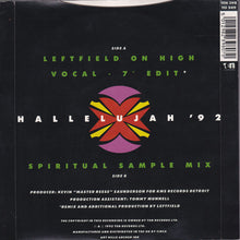 Load image into Gallery viewer, Inner City : Hallelujah '92 (7", Single)