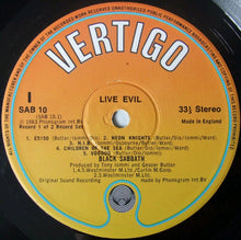 Load image into Gallery viewer, Black Sabbath : Live Evil (2xLP, Album)