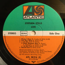 Load image into Gallery viewer, Stephen Stills : Stephen Stills Live (LP, Album)