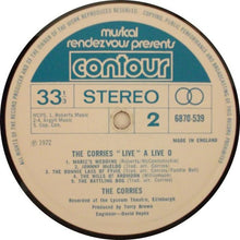 Load image into Gallery viewer, The Corries : "Live" A Live O (LP, Album)